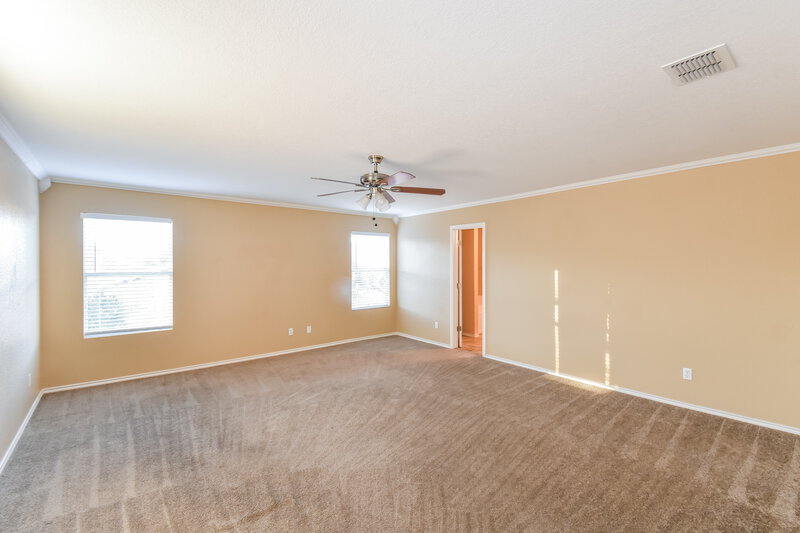 1,965/Mo, 7719 Arabian Creek San Antonio, TX 78244 Master Bedroom View