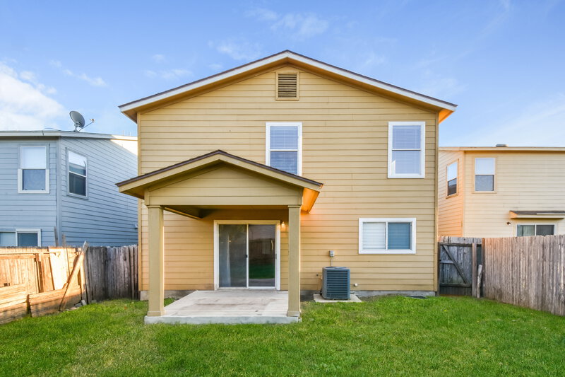 1,965/Mo, 7719 Arabian Creek San Antonio, TX 78244 Rear View