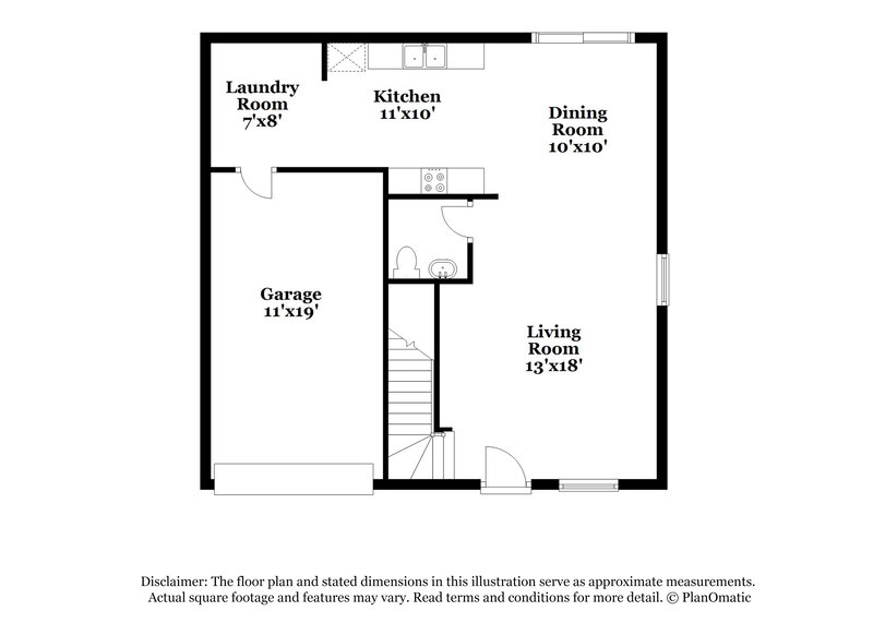 2,010/Mo, 4603 River Fork San Antonio, TX 78222 Floorplan View