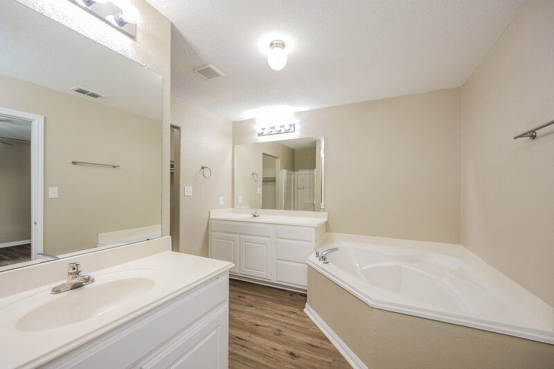 2,220/Mo, 11478 Coral Canyon San Antonio, TX 78252 Main Bathroom View