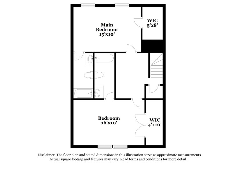 1,495/Mo, 8409 Forest Ridge Dr San Antonio, TX 78239 Floor Plan View 2