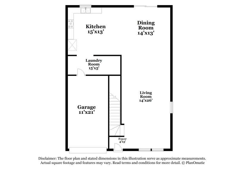 1,330/Mo, 3570 Sage Meadow San Antonio, TX 78222 Floor Plan View