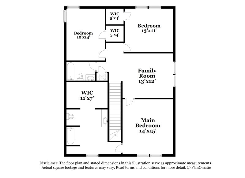 1,330/Mo, 3570 Sage Meadow San Antonio, TX 78222 Floor Plan View 2