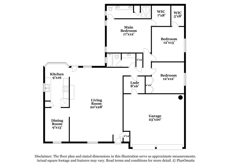 2,155/Mo, 2743 Knoll Tree St San Antonio, TX 78247 Floor Plan View