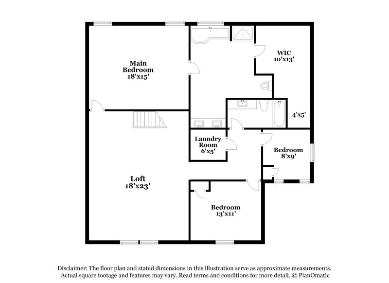 1,810/Mo, 2002 Marbach Woods San Antonio, TX 78245 Floor Plan View 2