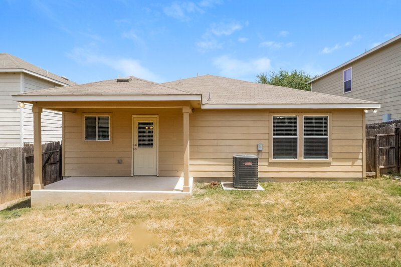 1,820/Mo, 10930 Rustic Cedar San Antonio, TX 78245 Rear View 2