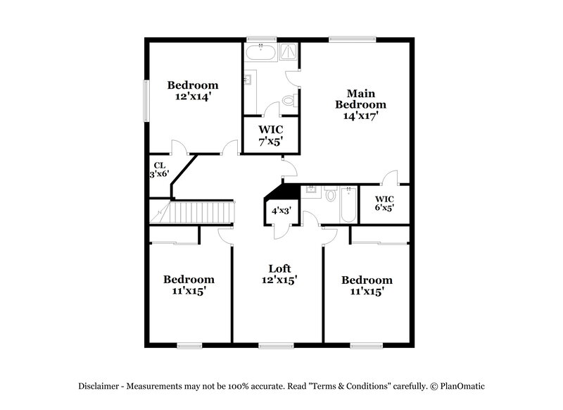 2,375/Mo, 17243 Ashbury Lodge San Antonio, TX 78247 Floor Plan View 2