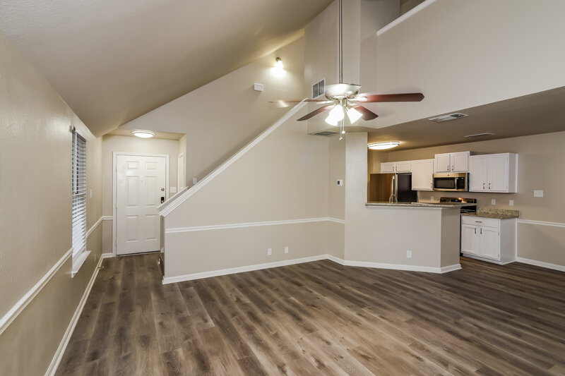 1,840/Mo, 9503 Gillcross Way San Antonio, TX 78250 Living Room View 2