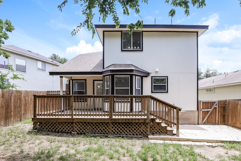 1,970/Mo, 16039 Gino Park San Antonio, TX 78247 Rear View