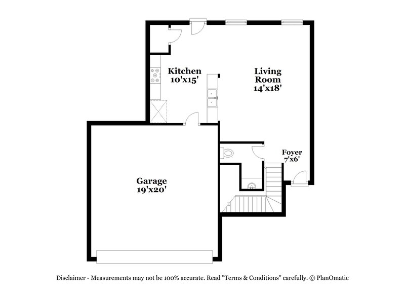 1,515/Mo, 11711 Viney Pass San Antonio, TX 78252 Floor Plan View 2