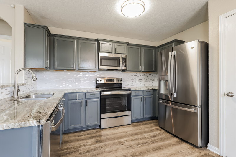 1,425/Mo, 5443 Chase Cyn San Antonio, TX 78252 Kitchen View