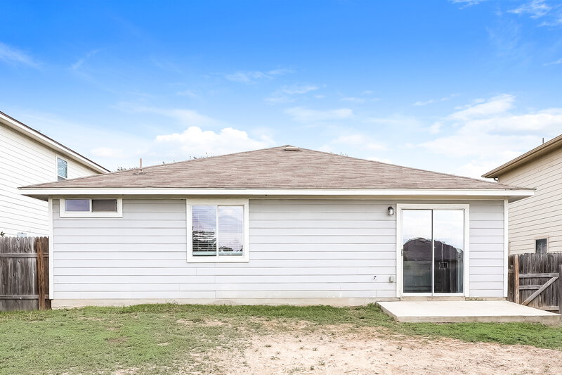 1,510/Mo, 3326 Willet Way San Antonio, TX 78223 Rear View