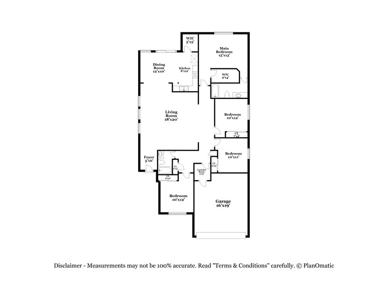1,680/Mo, 9122 Blazer Pl San Antonio, TX 78245 Floor Plan View