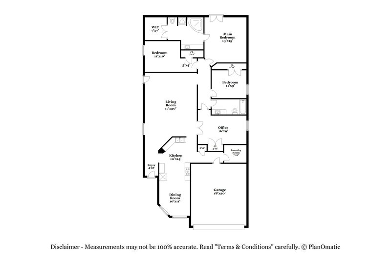 1,990/Mo, 6819 Luckey Path San Antonio, TX 78252 Floor Plan View