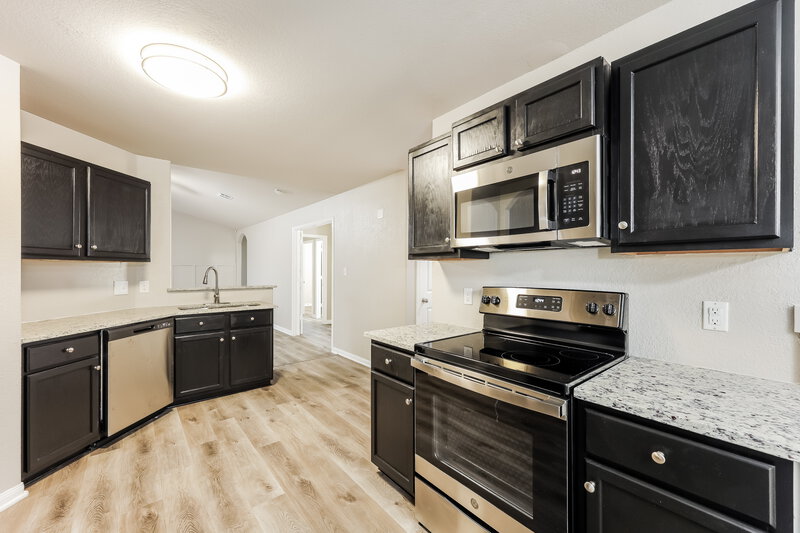1,990/Mo, 6819 Luckey Path San Antonio, TX 78252 Kitchen View 2