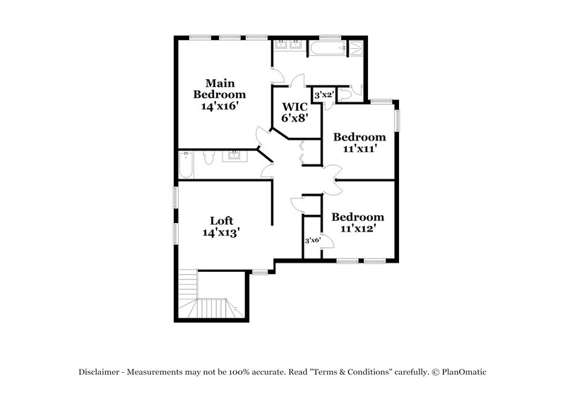 1,865/Mo, 8626 Sarasota Woods San Antonio, TX 78250 Floor Plan View 2