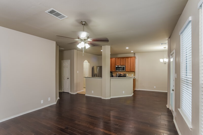 1,865/Mo, 8626 Sarasota Woods San Antonio, TX 78250 Living Room View 2