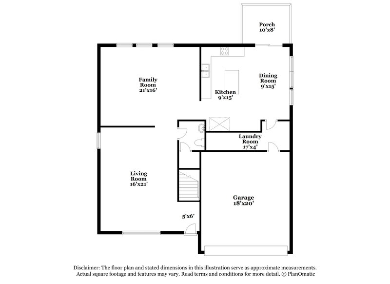 1,920/Mo, 15519 Flowing Spg San Antonio, TX 78247 Floor Plan View