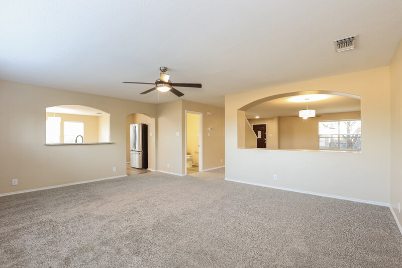 1,920/Mo, 15519 Flowing Spg San Antonio, TX 78247 Living Room View 2