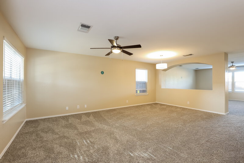 1,920/Mo, 15519 Flowing Spg San Antonio, TX 78247 Living Room View 3