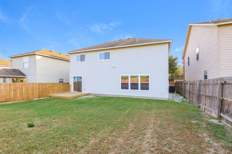 1,920/Mo, 15519 Flowing Spg San Antonio, TX 78247 Rear View