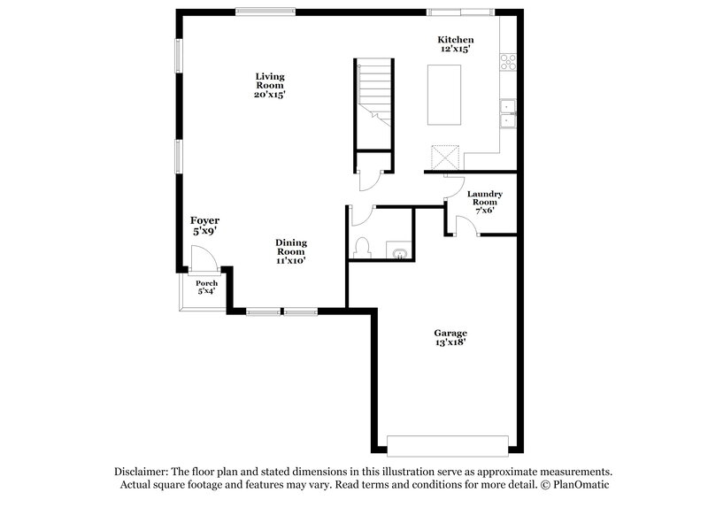 2,070/Mo, 7619 Allendate Peak San Antonio, TX 78254 Floor Plan View