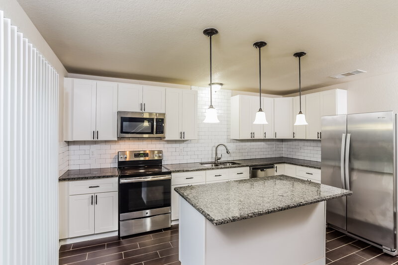 2,070/Mo, 7619 Allendate Peak San Antonio, TX 78254 Kitchen View