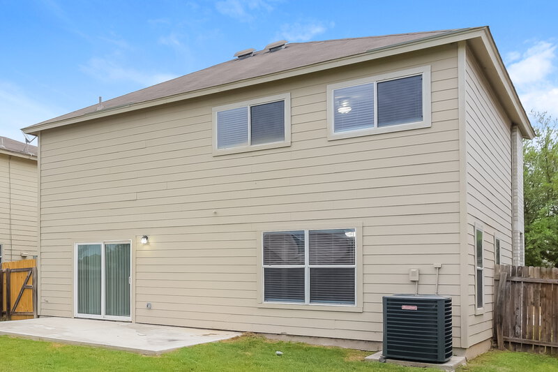 2,070/Mo, 7619 Allendate Peak San Antonio, TX 78254 Rear View 2