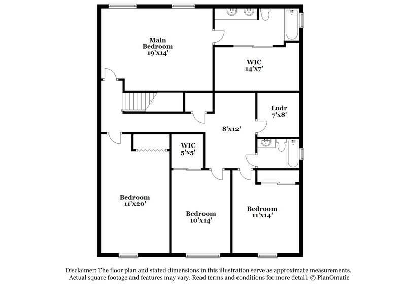 2,230/Mo, 9002 Meadow Spgs Universal City, TX 78148 Floor Plan View