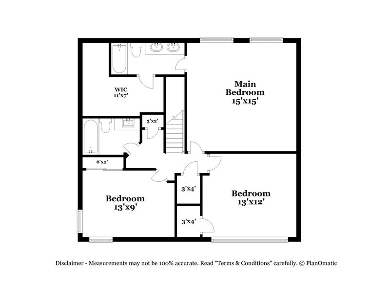 1,615/Mo, 11319 Bronze Sand San Antonio, TX 78253 Floor Plan View 2