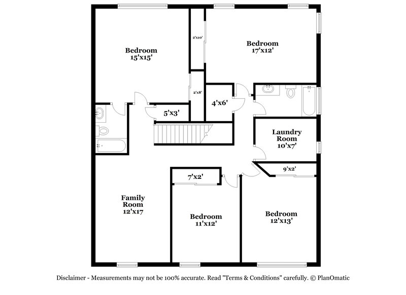 2,320/Mo, 415 Golden Walk San Antonio, TX 78227 Floor Plan View 2