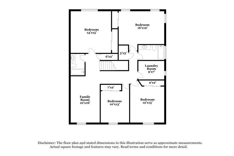 2,150/Mo, 326 Silver Bit San Antonio, TX 78227 Floor Plan View 2
