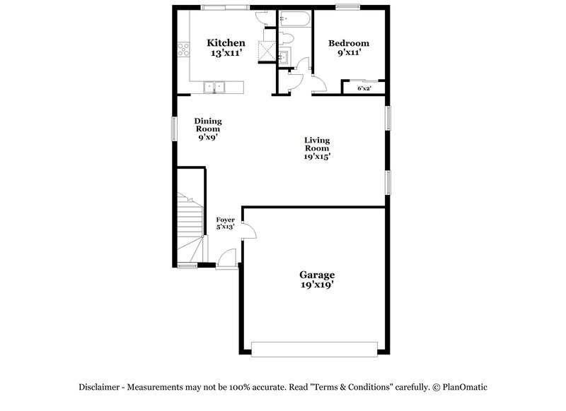 1,930/Mo, 9946 Kent Frst San Antonio, TX 78254 Floorplan View 2