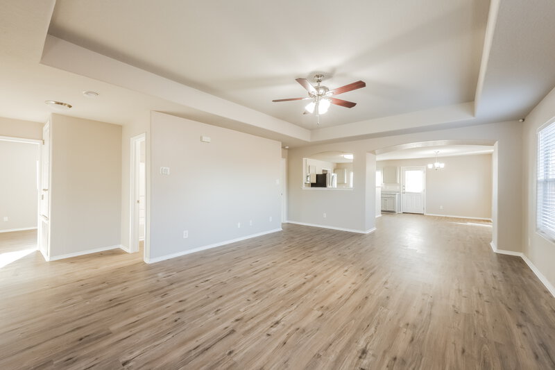 1,875/Mo, 8634 Laguna Rio San Antonio, TX 78251 Living Room View