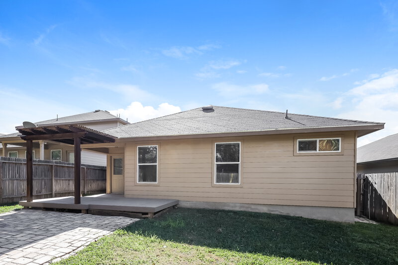 2,145/Mo, 12027 Sapphire Riv San Antonio, TX 78245 Rear View