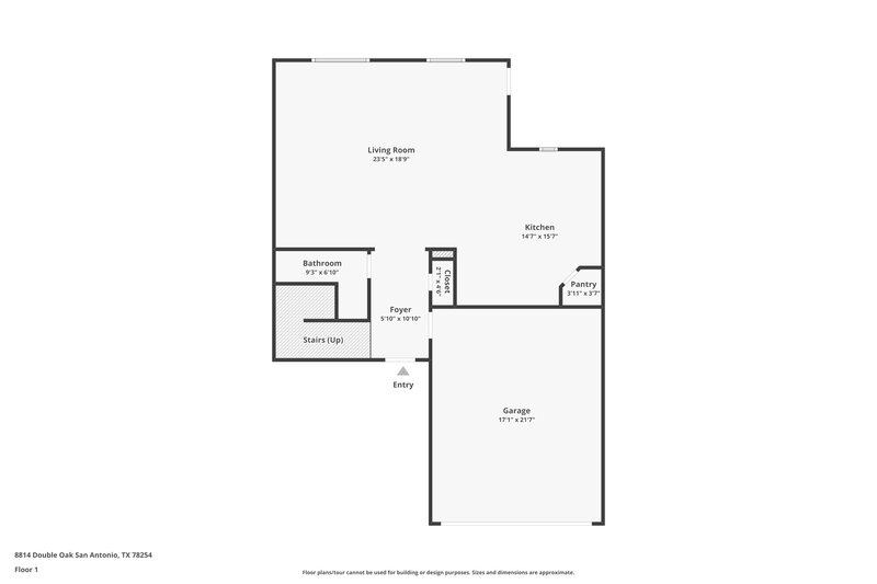 2,180/Mo, 8814 Double Oak San Antonio, TX 78254 Floor Plan View