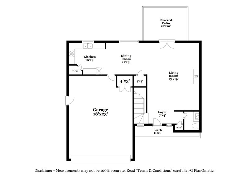 1,945/Mo, 3503 Ridge Knoll St, San Antonio, TX 78247 Floor Plan View