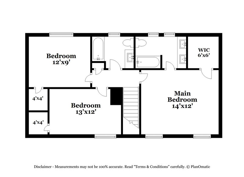 1,945/Mo, 3503 Ridge Knoll St, San Antonio, TX 78247 Floor Plan View 2