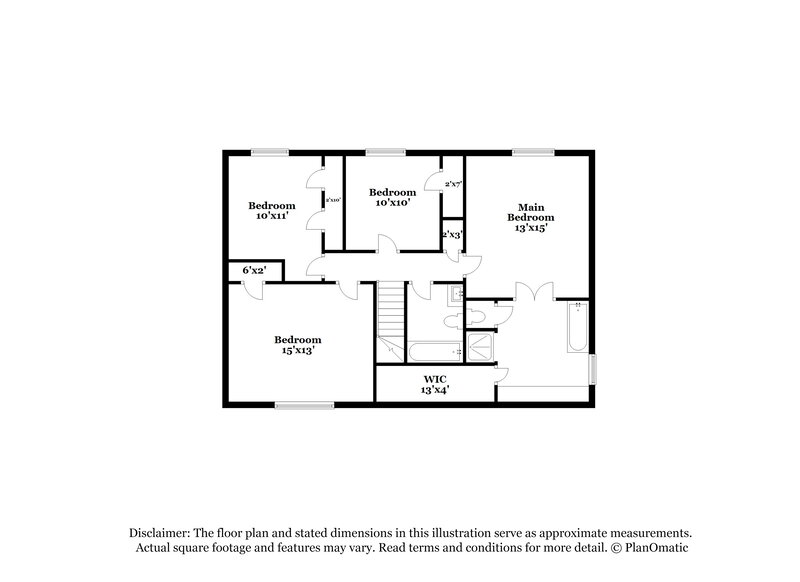 1,820/Mo, 10503 Coyote Hl Converse, TX 78109 Floor Plan View 2
