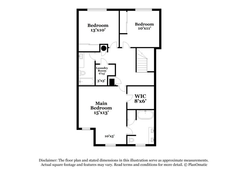 1,750/Mo, 26714 Villa Toscana San Antonio, TX 78260 Floor Plan View 2