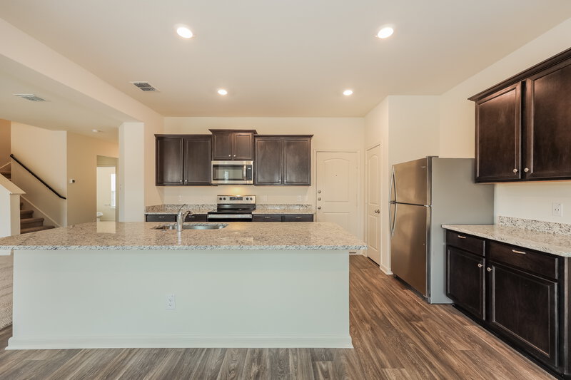 0/Mo, 7257 Jebson Pass San Antonio, TX 78252 Kitchen View 2