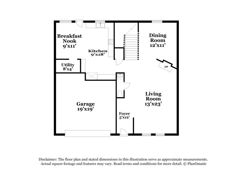 2,325/Mo, 1619 Spice Spg San Antonio, TX 78260 Floor Plan View