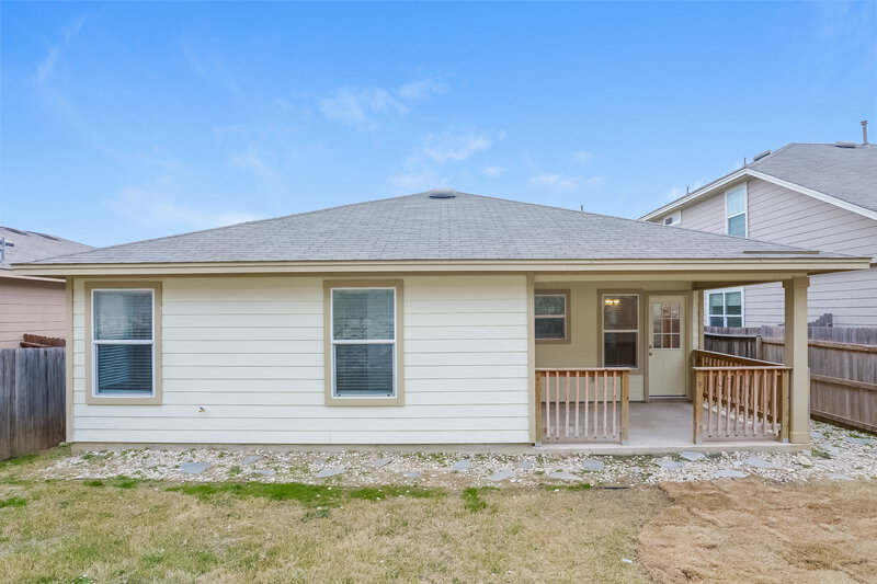 1,590/Mo, 12123 Patton Point San Antonio, TX 78254 Rear View