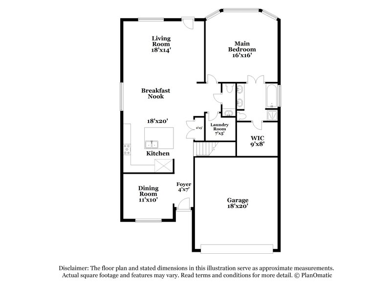 2,840/Mo, 10123 Bonavantura San Antonio, TX 78245 Floor Plan View