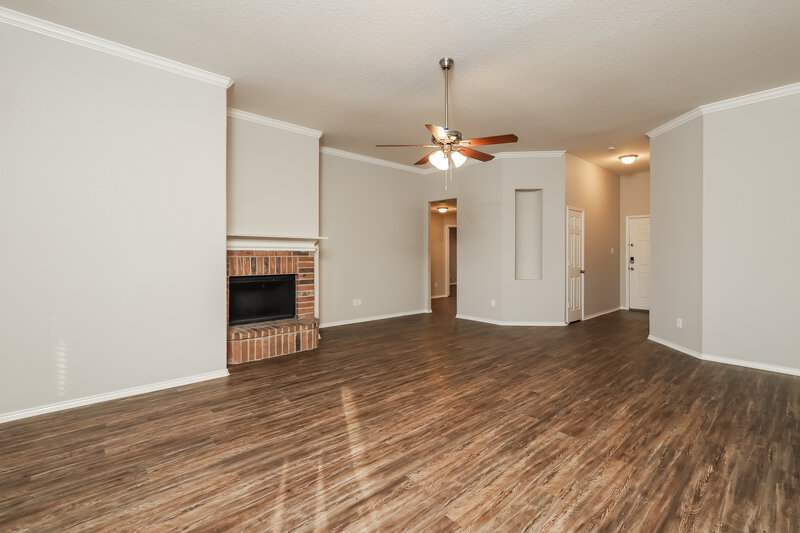 1,890/Mo, 7406 Horizon Pt San Antonio, TX 78242 Living Room View
