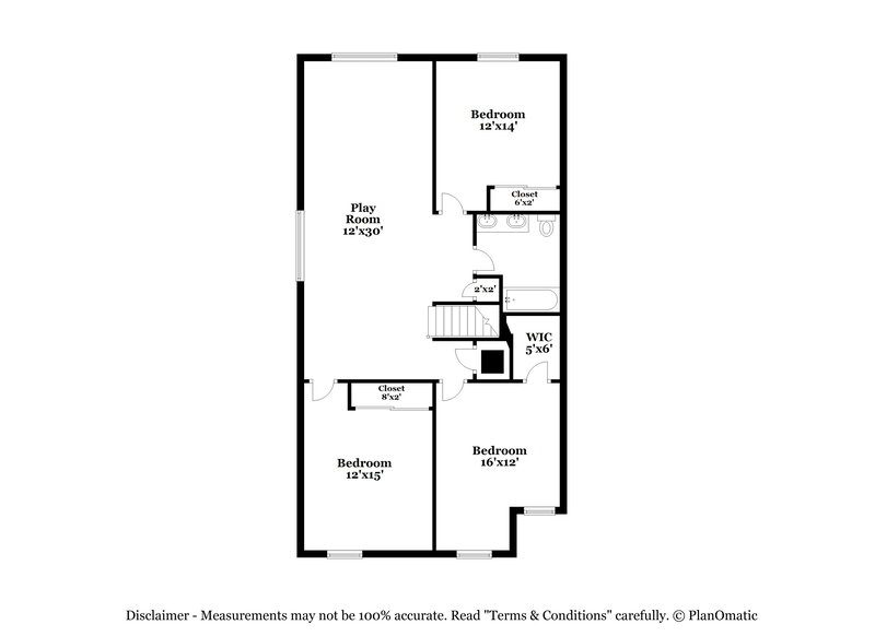 2,290/Mo, 3914 Angel Trumpet San Antonio, TX 78259 Floorplan View 2