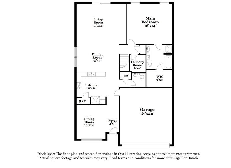2,160/Mo, 2614 Gato del Sol San Antonio, TX 78245 Floor Plan View