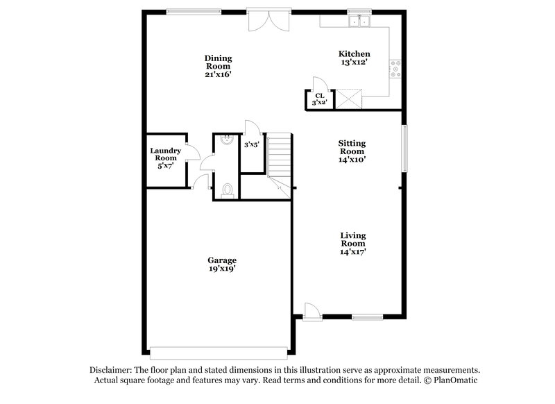 2,195/Mo, 410 Rustic Stable San Antonio, TX 78227 Floor Plan View