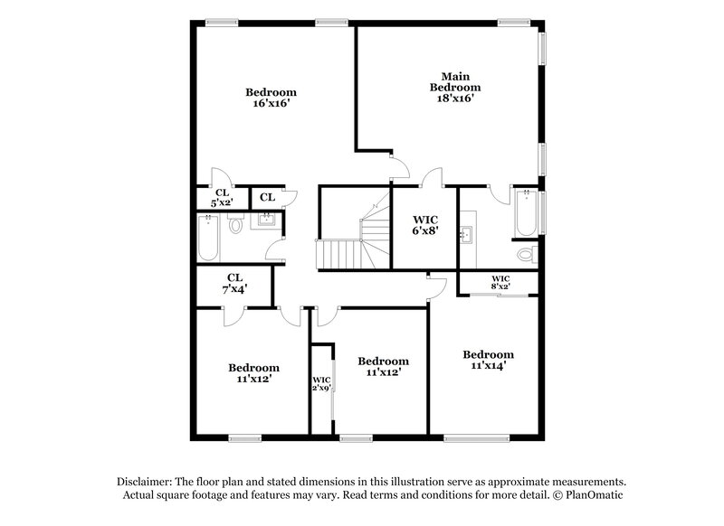 2,195/Mo, 410 Rustic Stable San Antonio, TX 78227 Floor Plan View 2