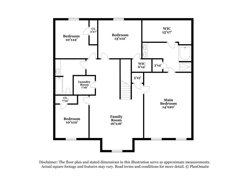 2,095/Mo, 2125 Warwick Pl New Braunfels, TX 78130 Floor Plan View 2